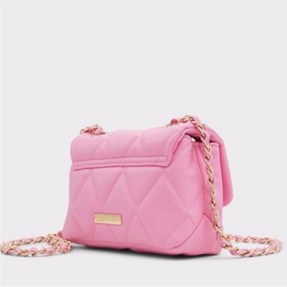 Barbie Quilted Charm Handbag Crossbody, Barbie Aldo Crossbody - Picture 4 of 15